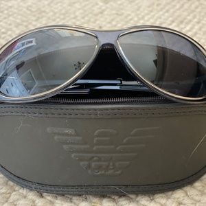 Emporio Armani Blue Rimmed Sunglasses EA 9062/S